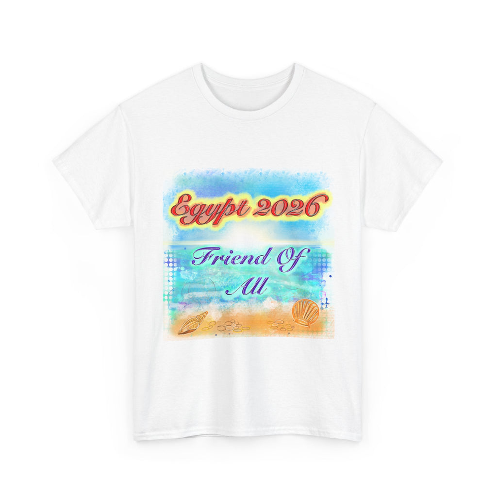 Egypt 2026 Beach T-Shirt — Friend of All Vacation Tee