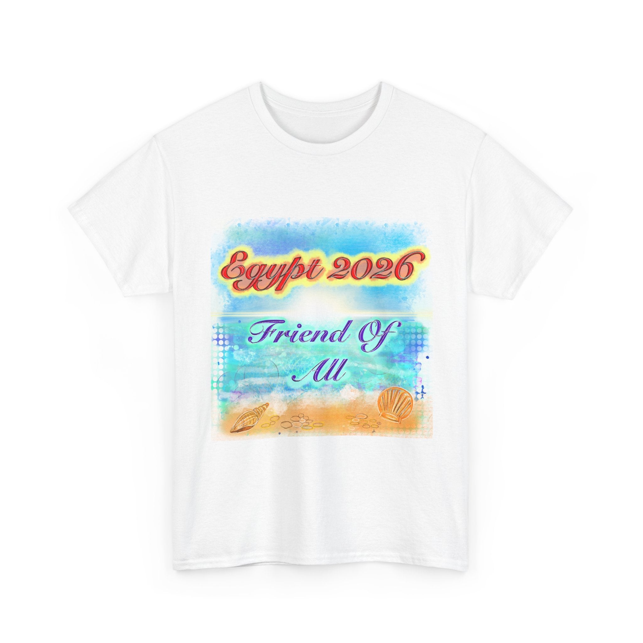 Egypt 2026 Beach T-Shirt — Friend of All Vacation Tee