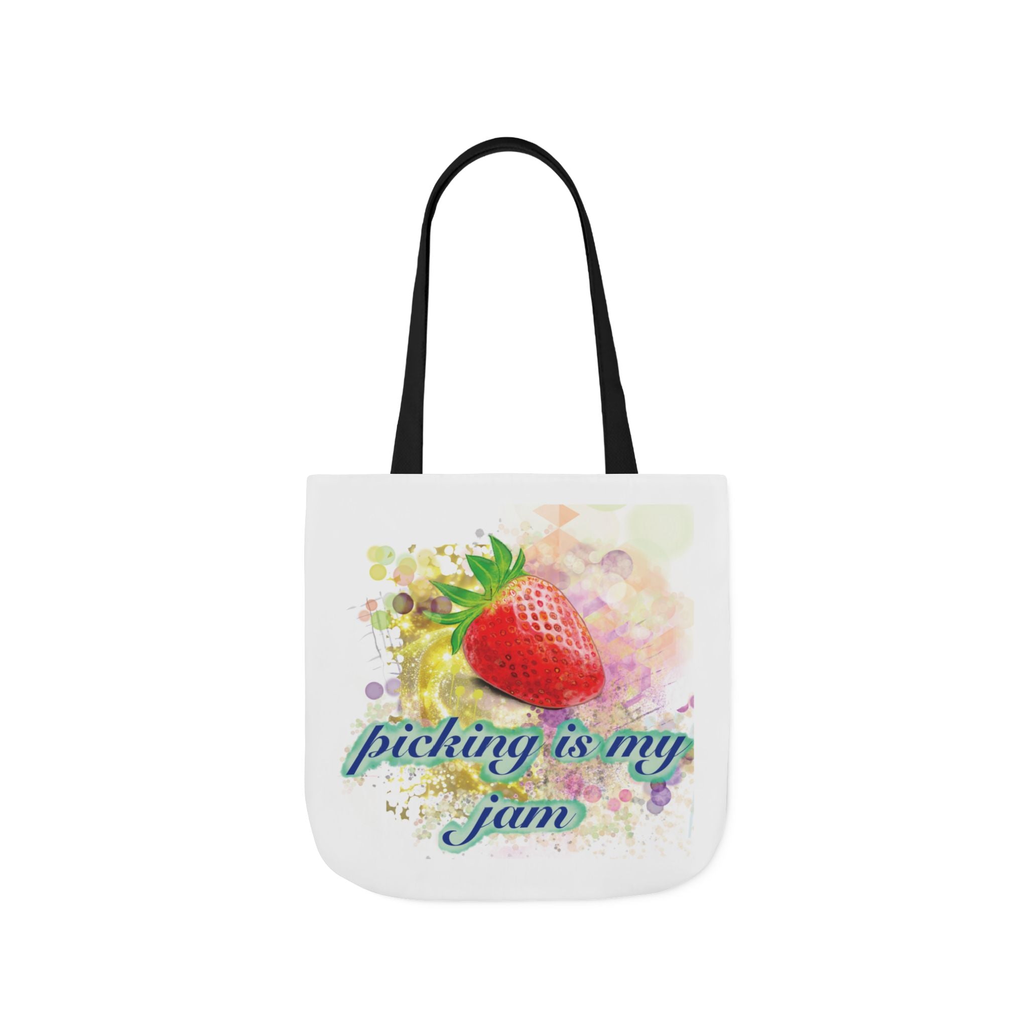 ‘Strawberry Picking Is My Jam’ -Canvas Tote