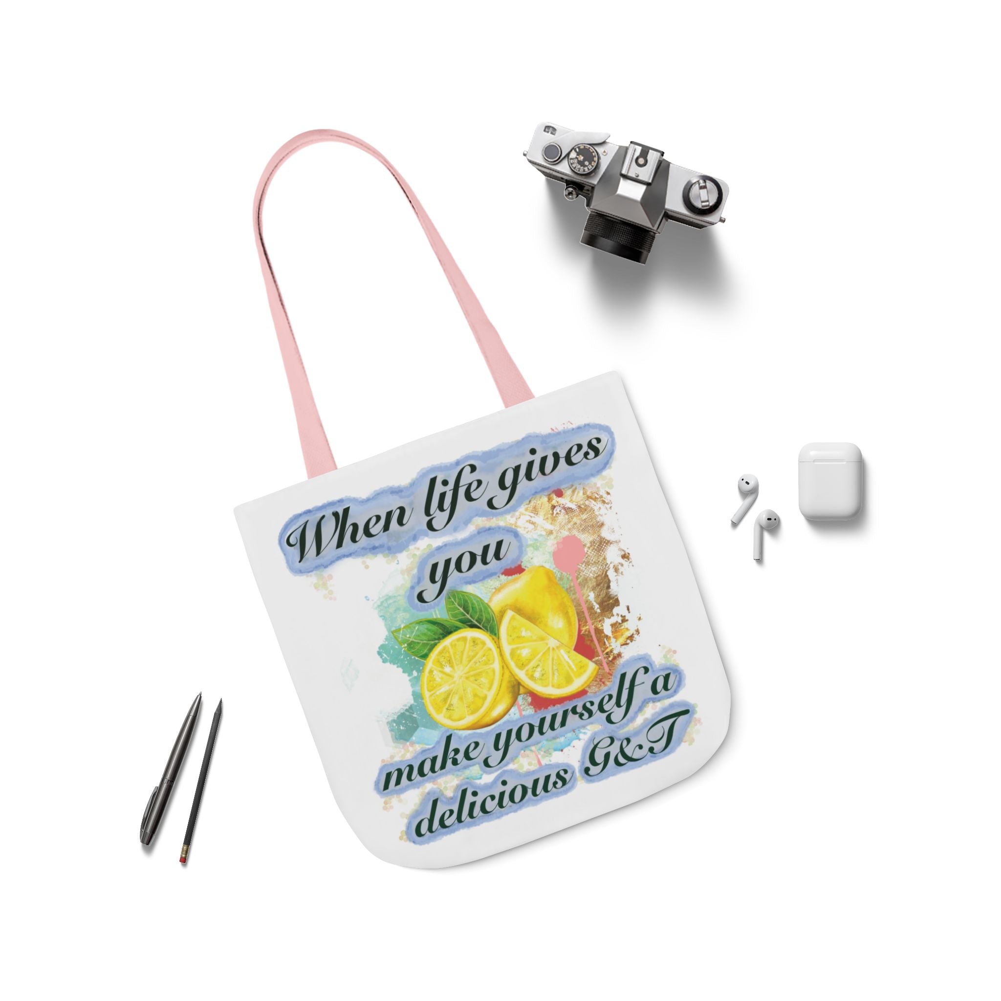 When Life Gives You Lemons- Canvas Tote