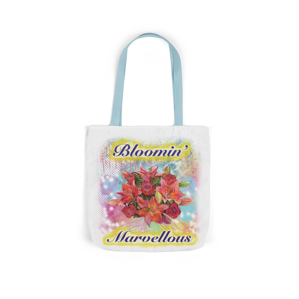Bloomin' Marvellous Floral Canvas Tote
