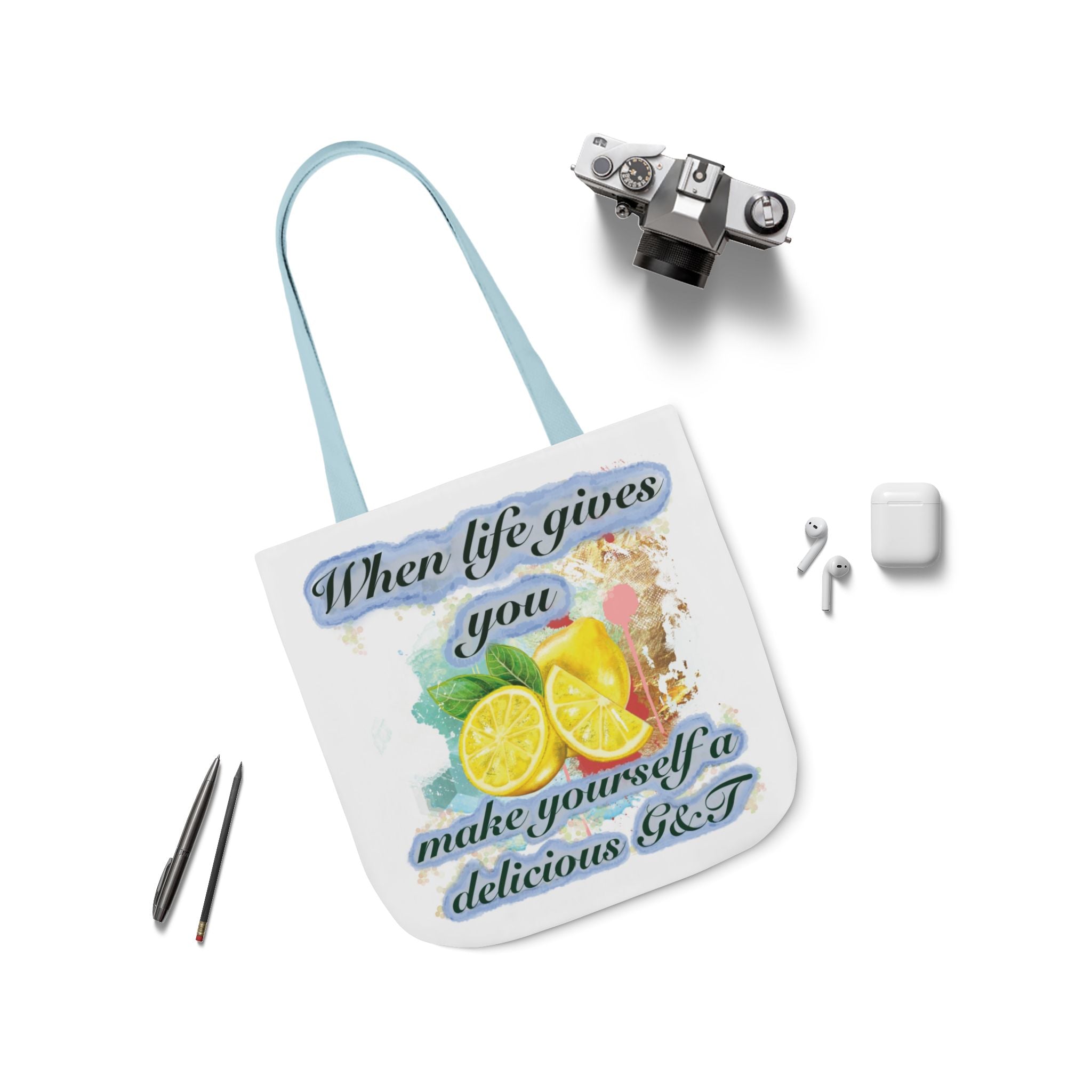 When Life Gives You Lemons- Canvas Tote
