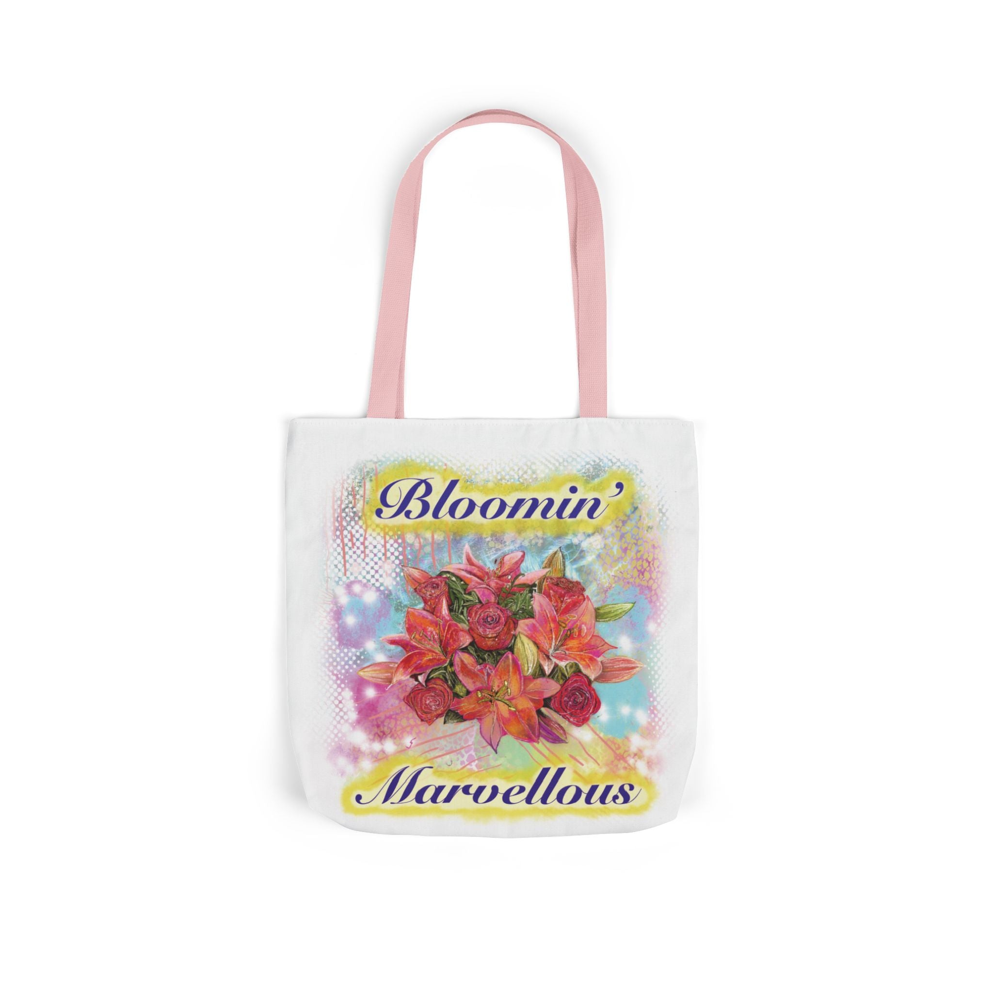 Bloomin' Marvellous Floral Canvas Tote