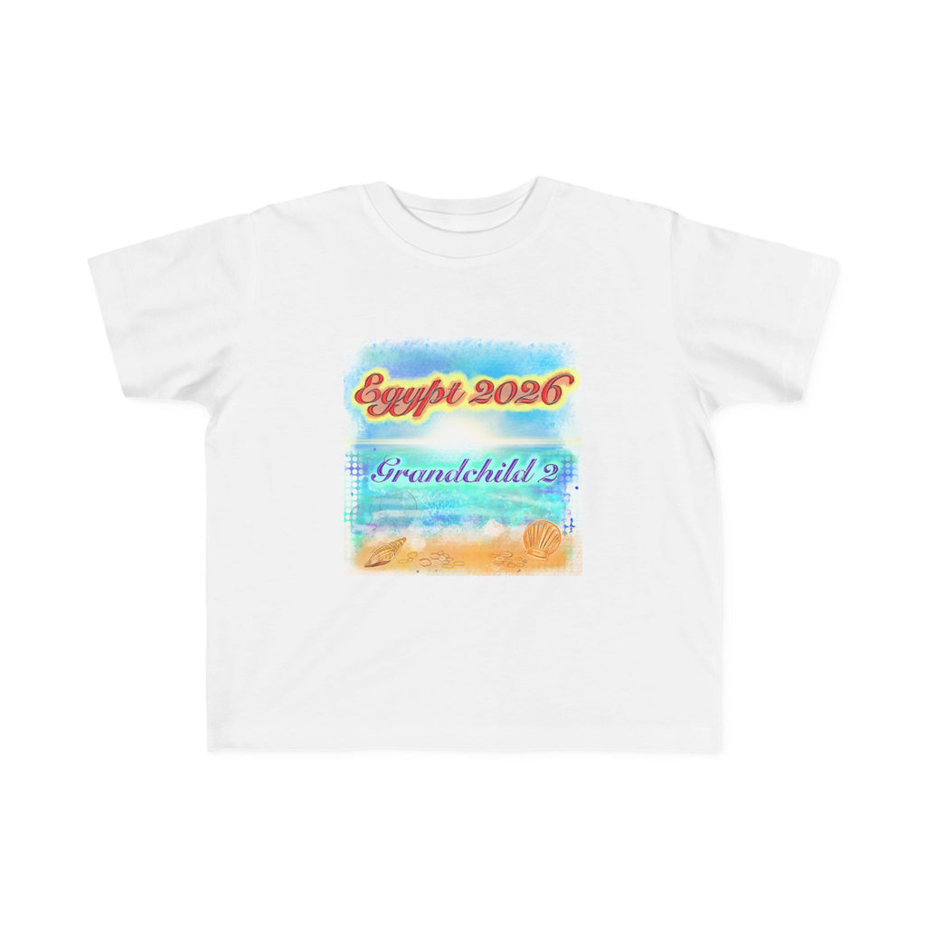 Toddler Tee — Egypt 2026 Grandchild Vacation Souvenir T-Shirt