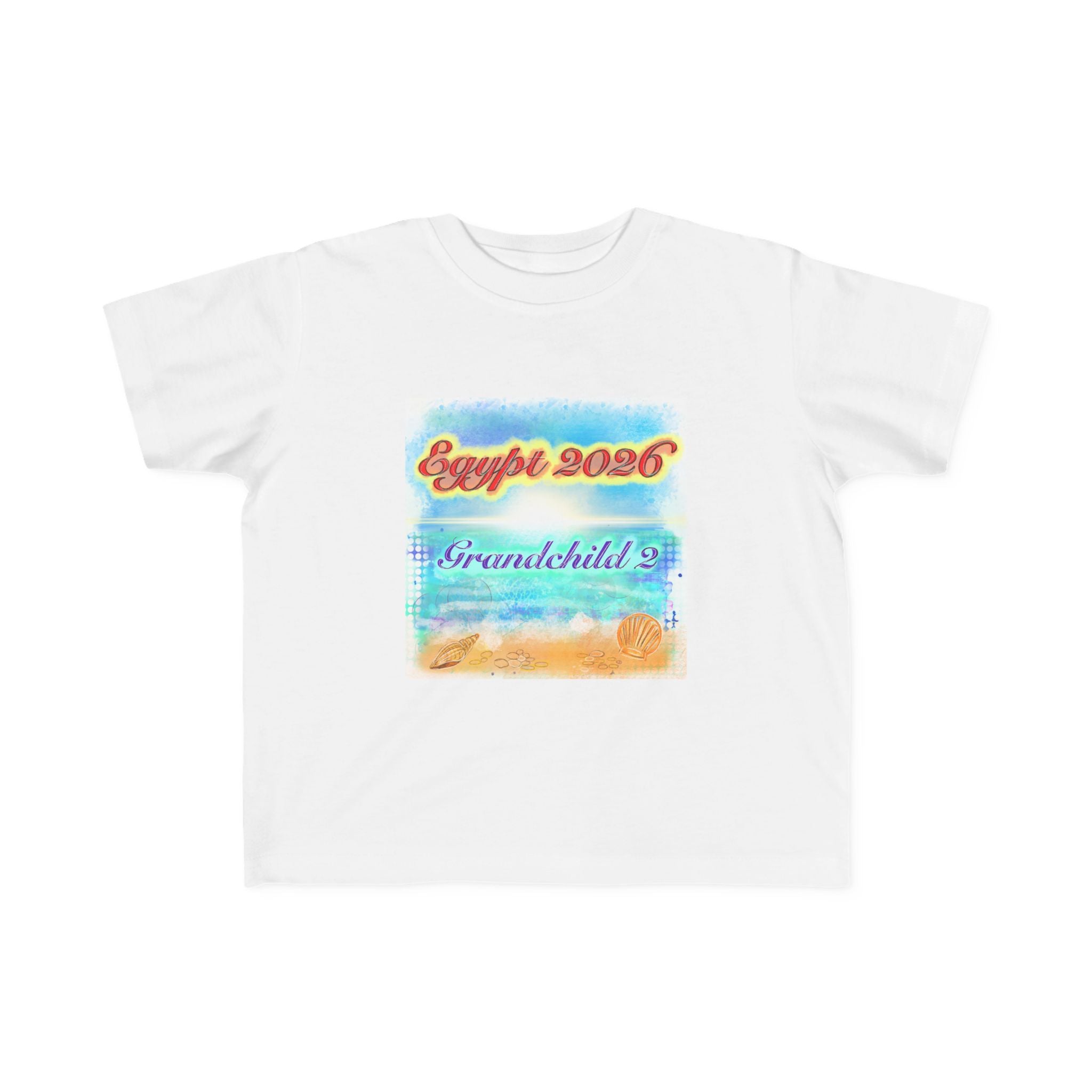 Toddler Tee — Egypt 2026 Grandchild Vacation Souvenir T-Shirt
