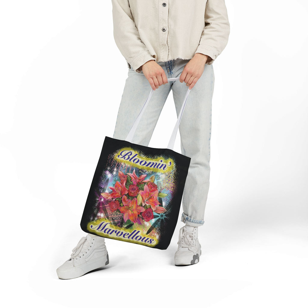 Bloomin' Marvellous Floral Canvas Tote