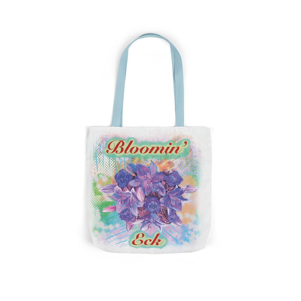 'Bloomin' Eck'  Floral Canvas Tote