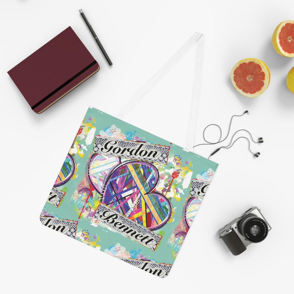 "Gordon Bennett" All-over print- Shoulder Tote