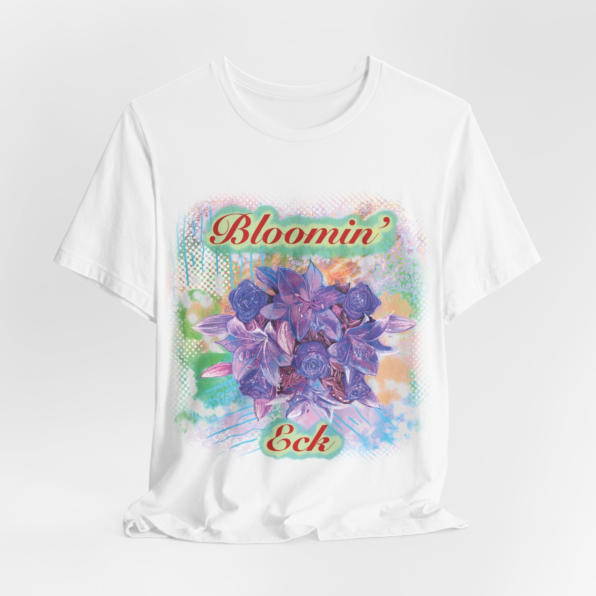 Bloomin' Eck  White Floral Tee