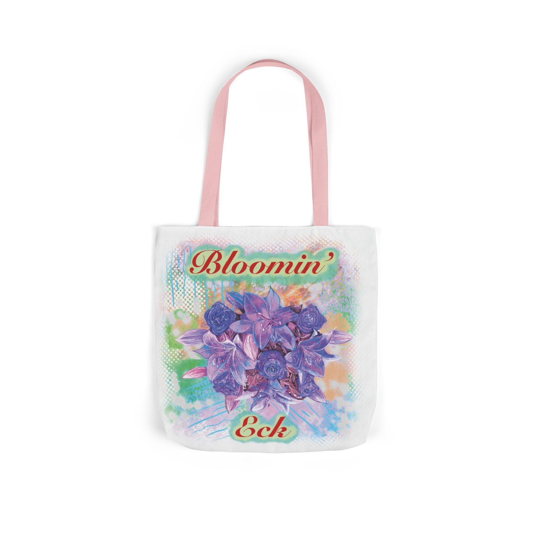 'Bloomin' Eck'  Floral Canvas Tote