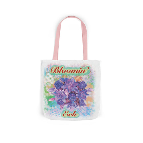 'Bloomin' Eck'  Floral Canvas Tote