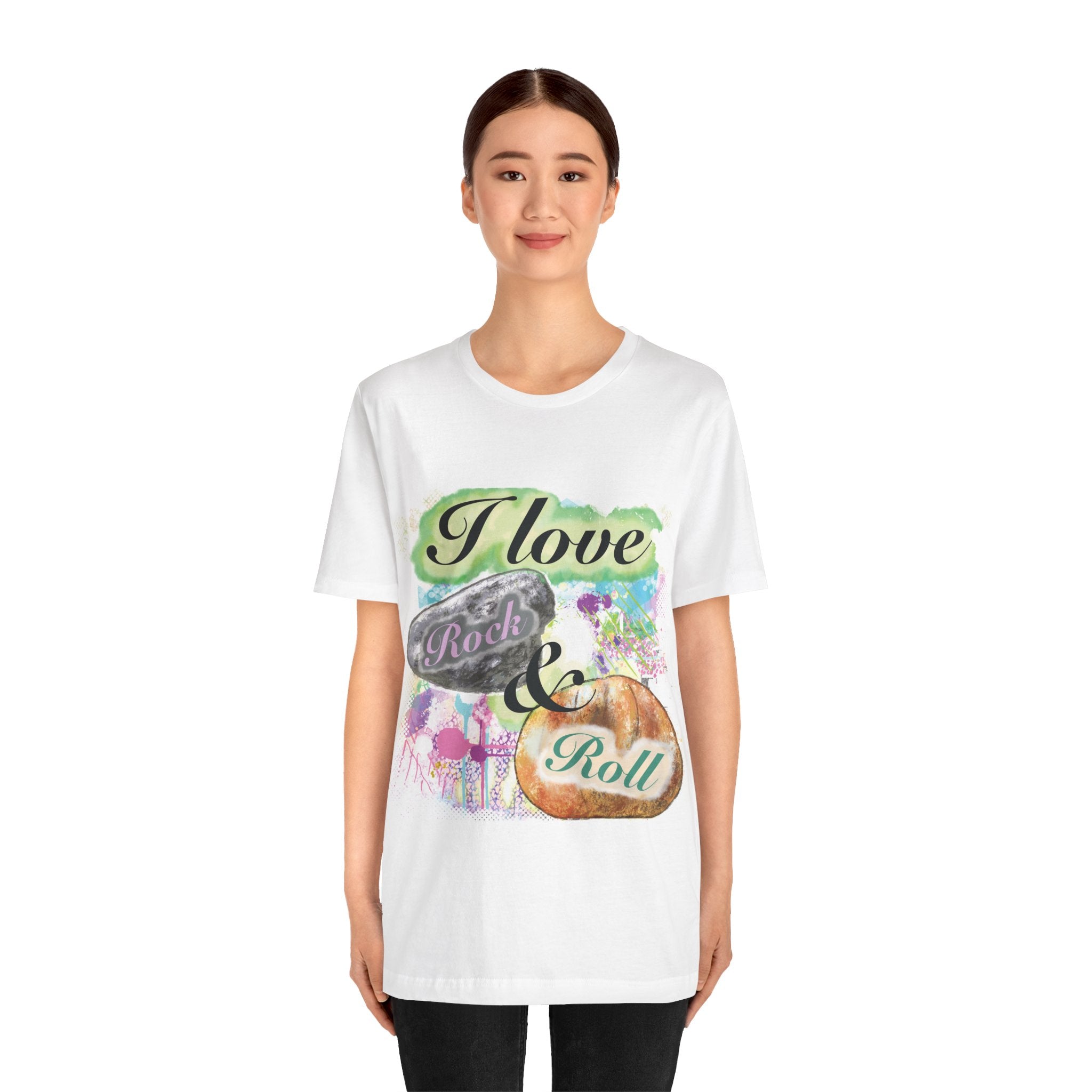 'I Love Rock & Roll' Graphic Tee