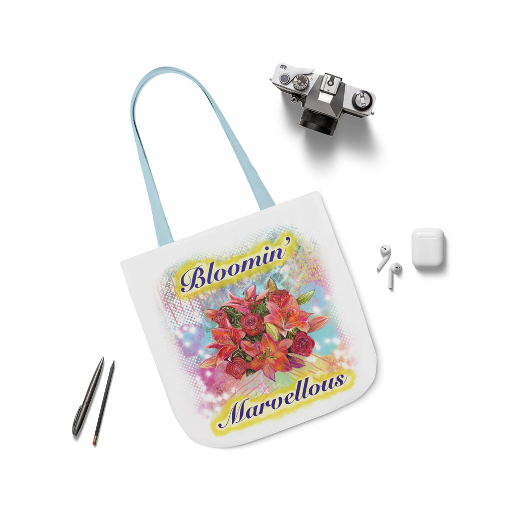 Bloomin' Marvellous Floral Canvas Tote