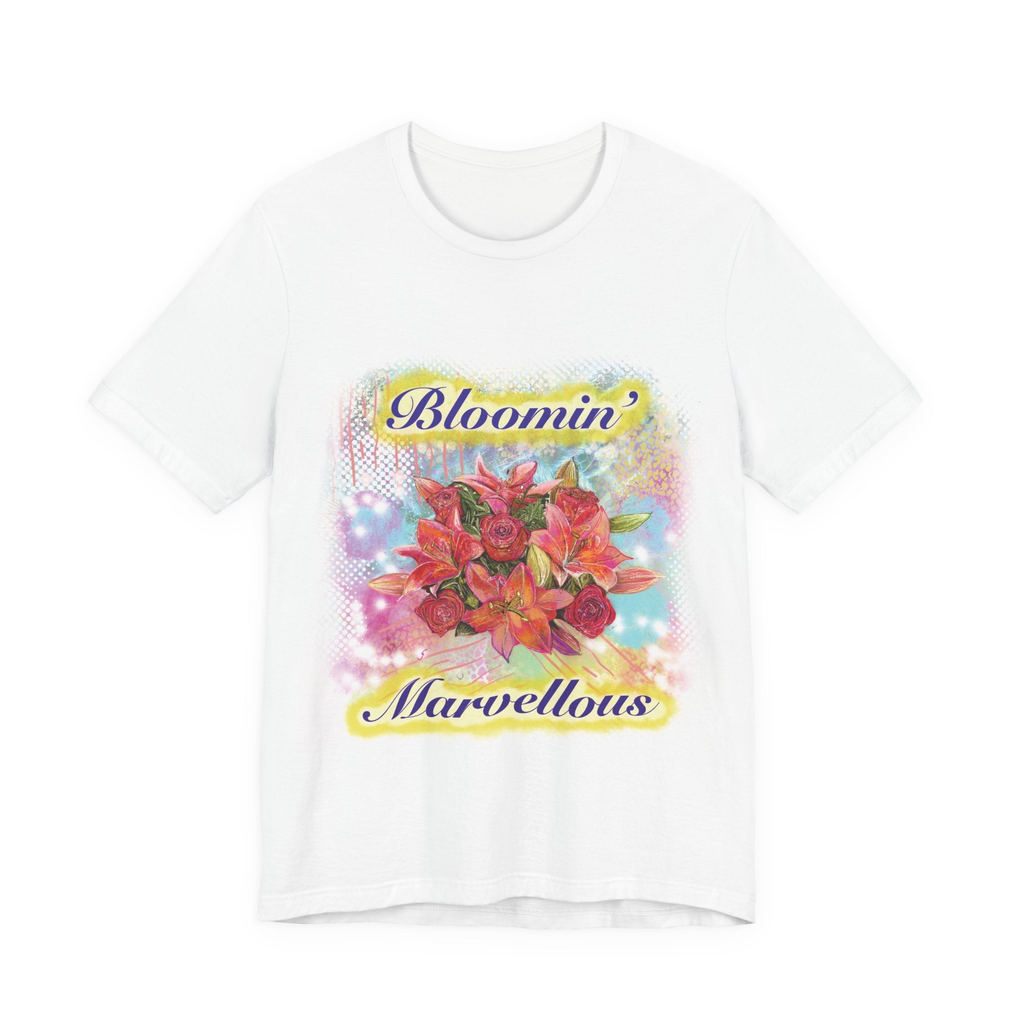 Bloomin' Marvellous White Floral Tee