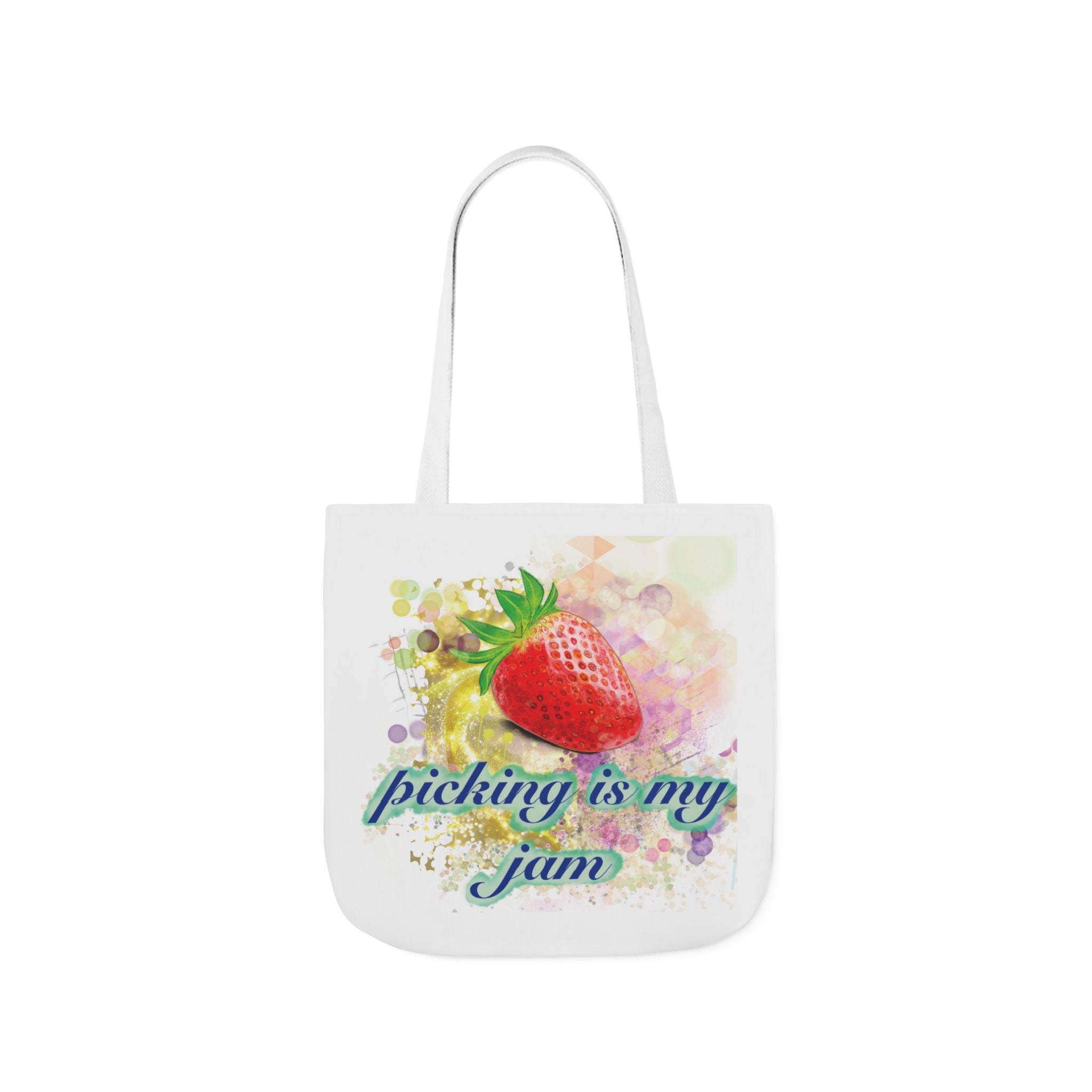‘Strawberry Picking Is My Jam’ -Canvas Tote