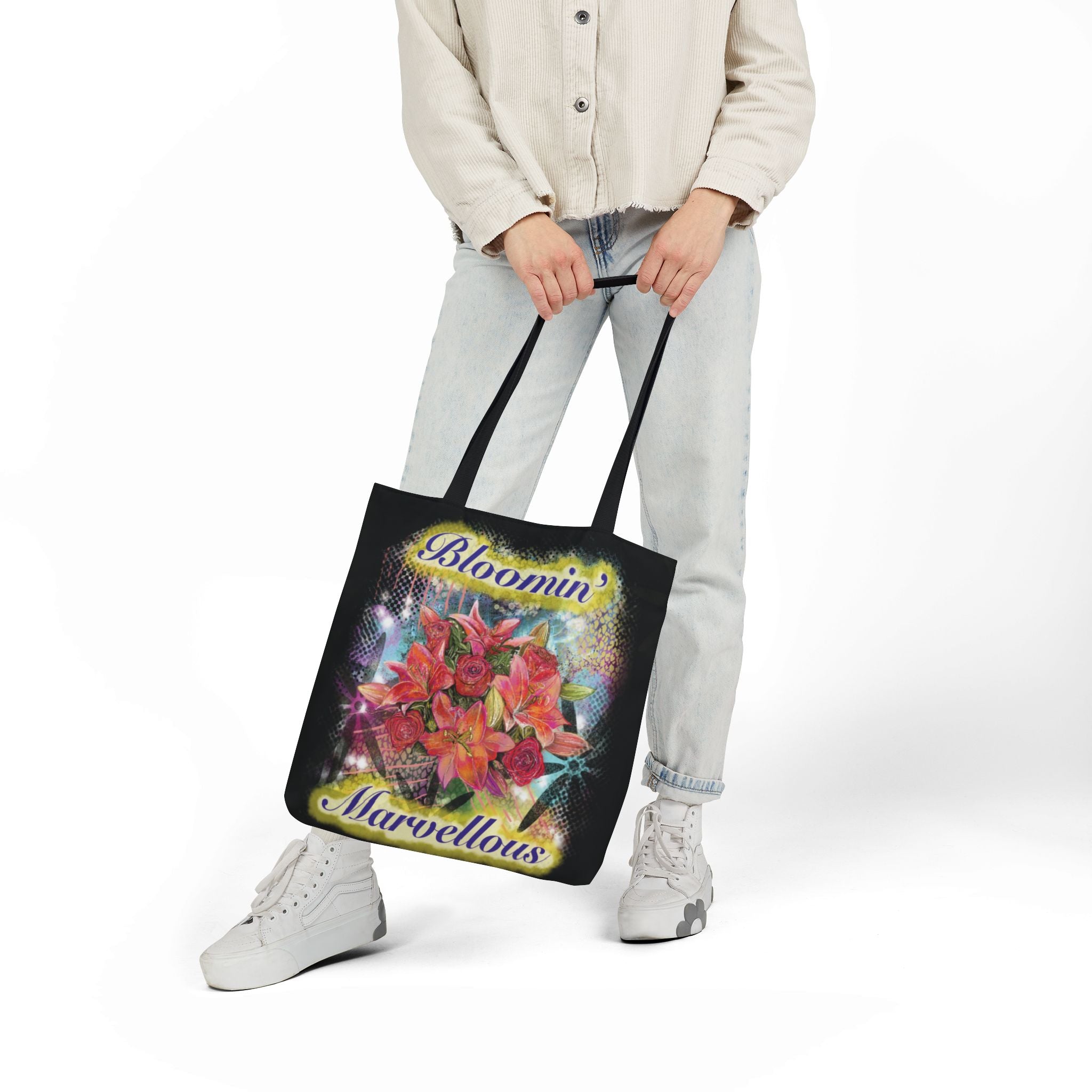Bloomin' Marvellous Floral Canvas Tote