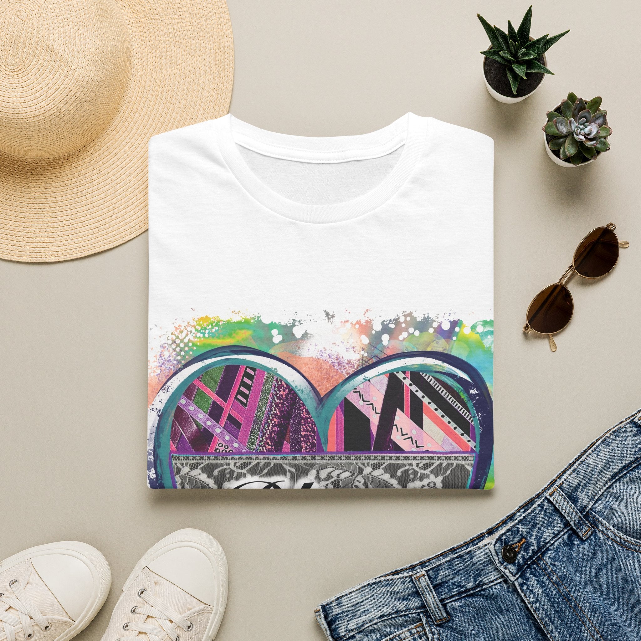 Colourful 'Blimey' - Pop Art Tee