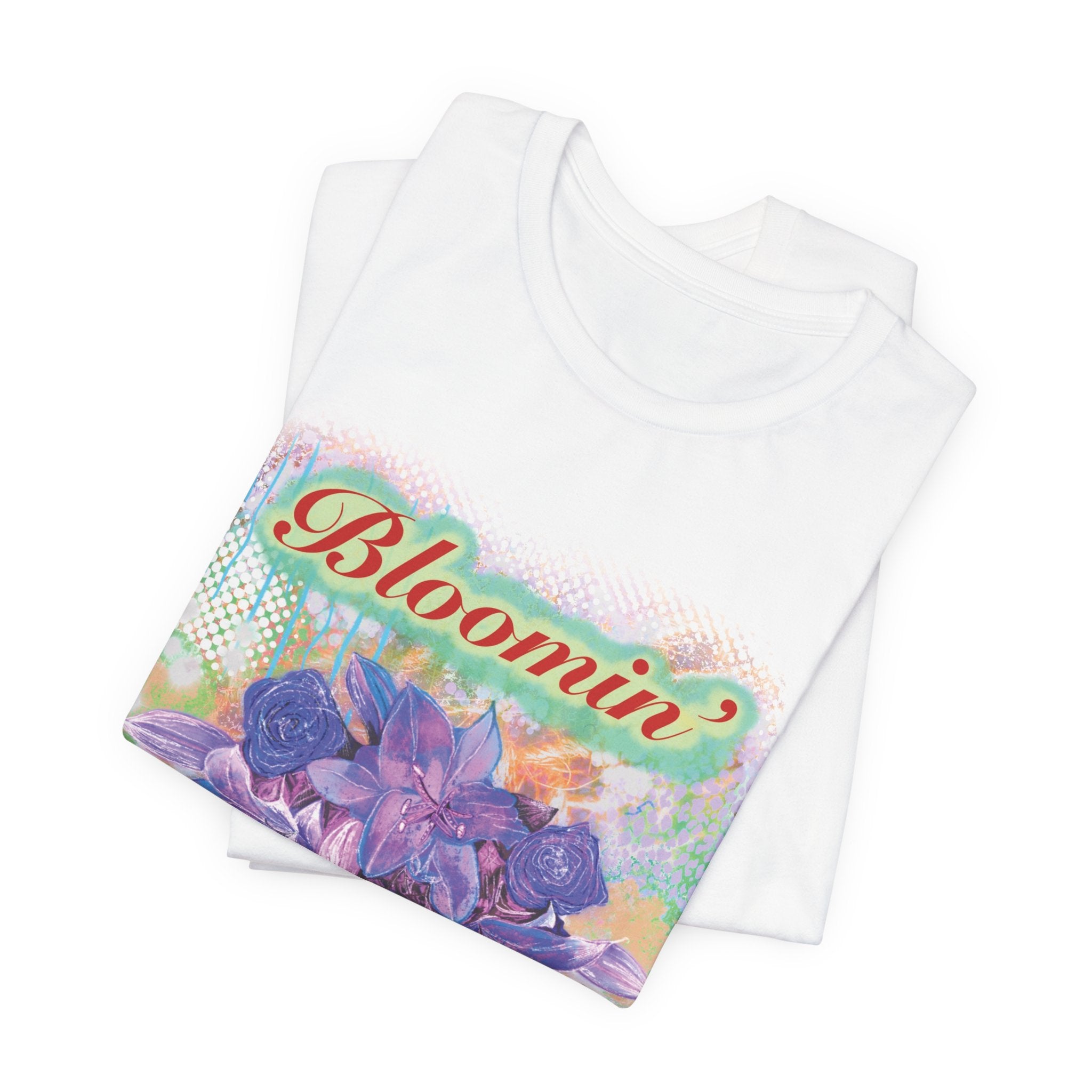 Bloomin' Eck  White Floral Tee