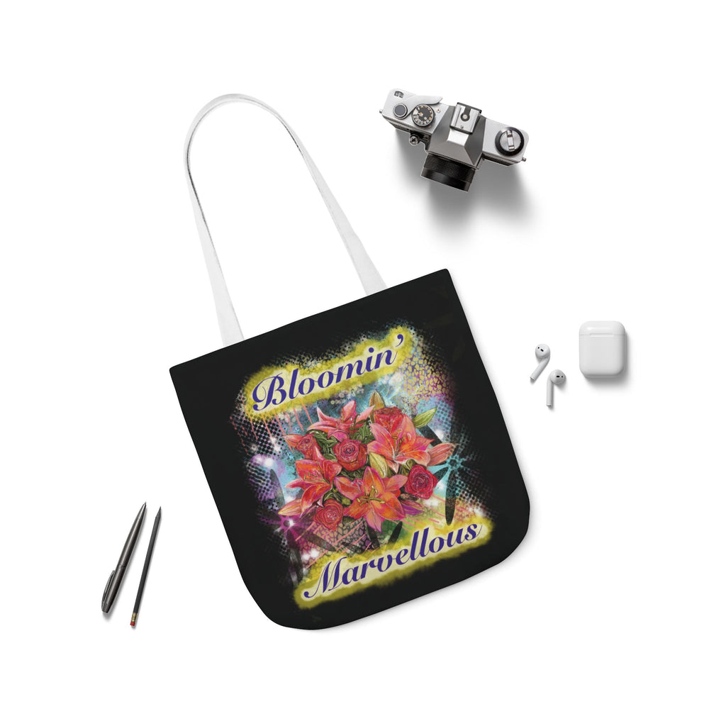 Bloomin' Marvellous Floral Canvas Tote