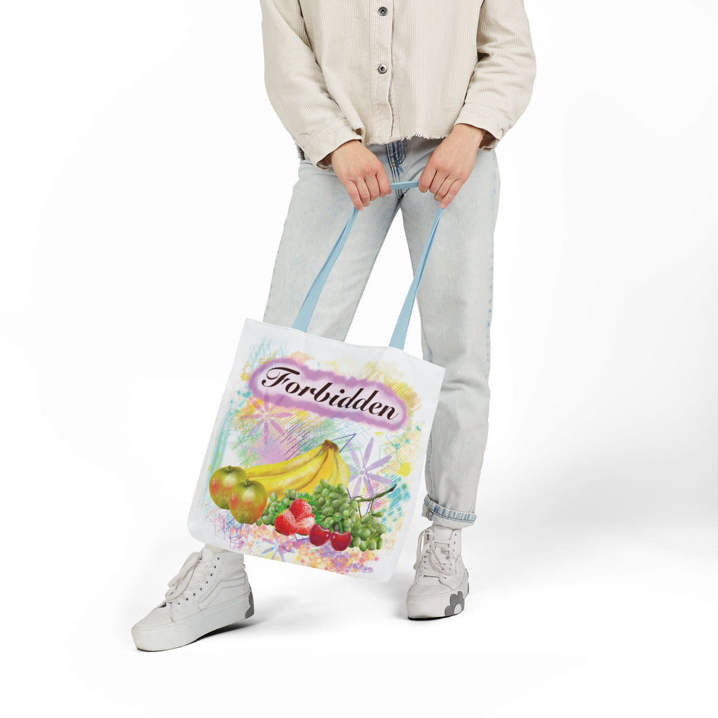 'Forbidden' Fruit Canvas Tote