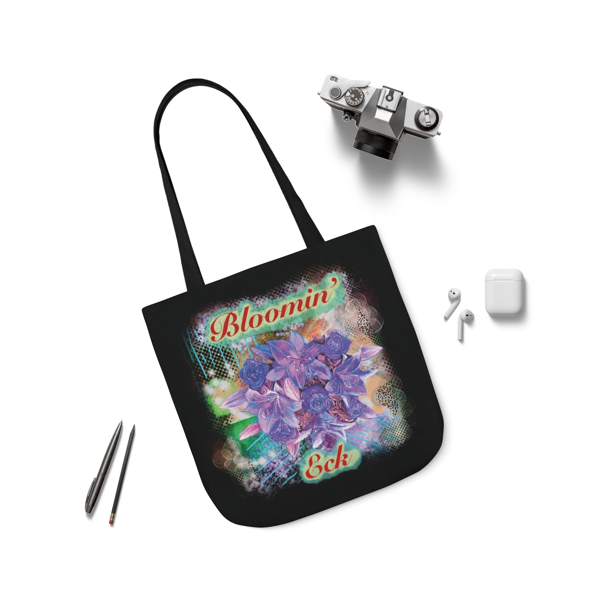 Bloomin' Eck Canvas Tote