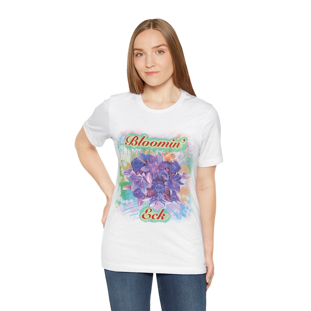 Bloomin' Eck  White Floral Tee